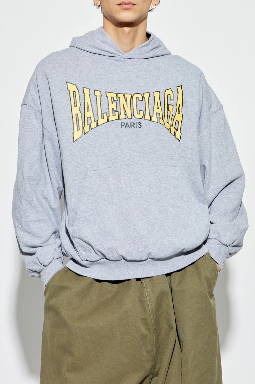 BALENCIAGA REGULAR LINED HOODIE