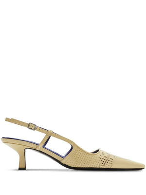 BURBERRY Daffodil Pumps for Women in Calf Grain Leather