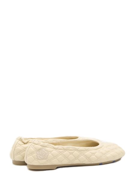 BURBERRY Stylish 24SS Women's Flat Shoes - Chic CLAY Color