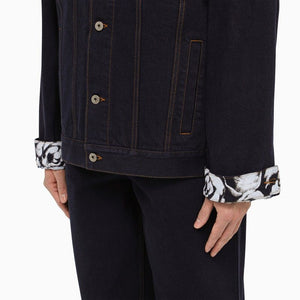 BURBERRY Navy Cotton Jacket for Men - SS24 Collection