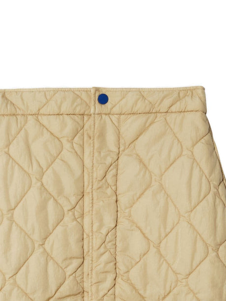 BURBERRY Quilted A-Line Skirt for Women