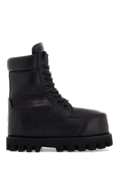 ALEXANDER MCQUEEN Large Bulky Combat Ankle Boots