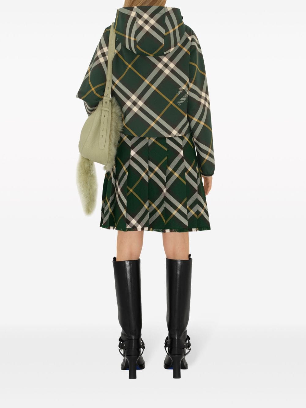 BURBERRY Stylish 24SS Green Outer for Women