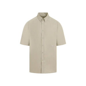 SS24 Green Cotton Men's Shirt by Burberry