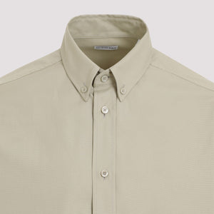 SS24 Green Cotton Men's Shirt by Burberry