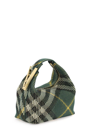 BURBERRY "Mini Peg" Green Crossbody Handbag for Women – Spring/Summer 2024 Collection