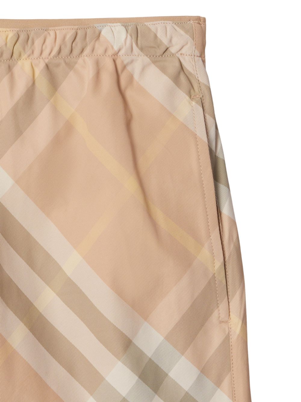 BURBERRY 24SS Beige Men's Swim Pants for the Summer Season