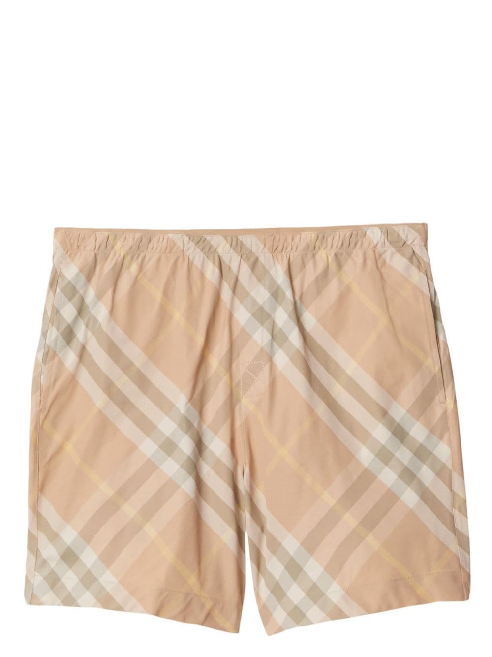 BURBERRY 24SS Beige Men's Swim Pants for the Summer Season