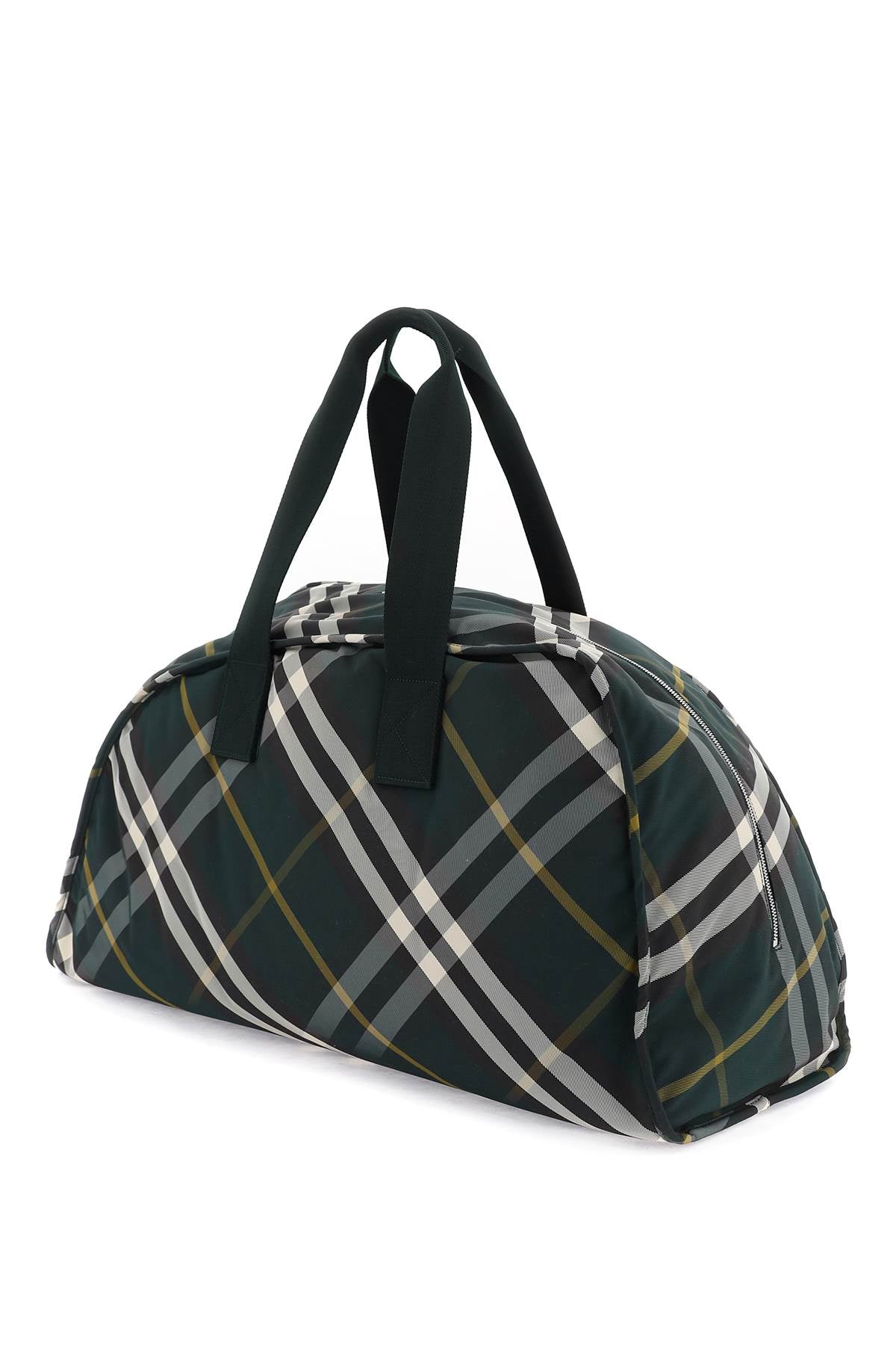 BURBERRY Large Shield Men's Duffle Handbag in Green for SS24