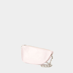 BURBERRY Pink Micro Sling Shield Crossbody for Women - SS24 Collection