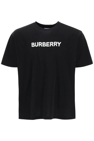 BURBERRY Classic Women's Black Cotton T-Shirt for Fall/Winter '24