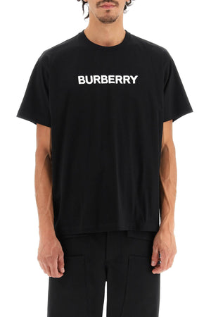 BURBERRY Classic Women's Black Cotton T-Shirt for Fall/Winter '24