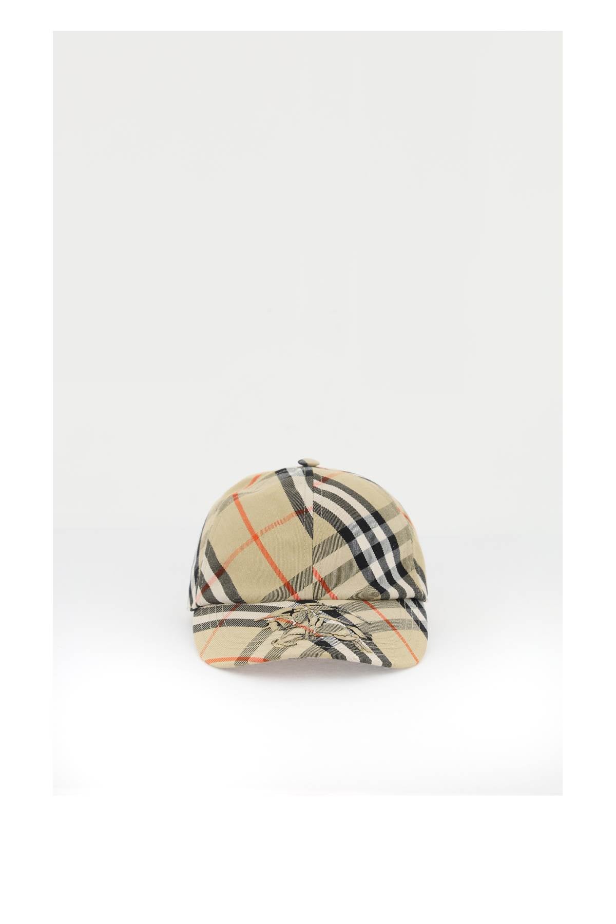 BURBERRY Classic Check Baseball Cap for Men