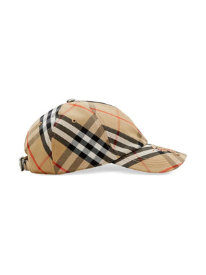 BURBERRY Classic Check Baseball Cap for Men