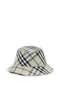 BURBERRY Cotton Blend Bucket Hat - Size S