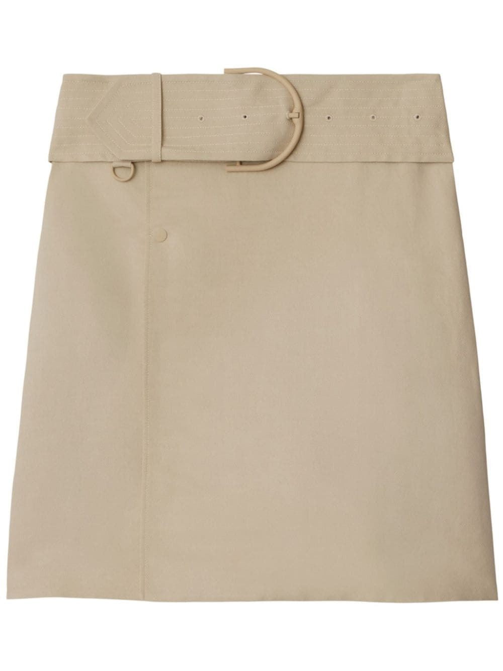 BURBERRY Elegant Belted A-Line Skirt for Women