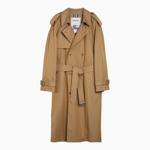 BURBERRY Vintage Tan Trench Jacket for Men