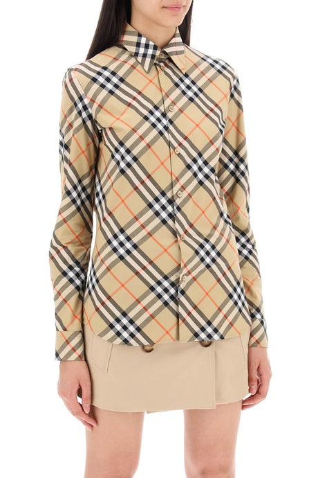 BURBERRY Classic Check Cotton Polo Shirt