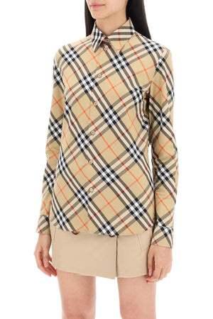 BURBERRY Classic Check Cotton Polo Shirt