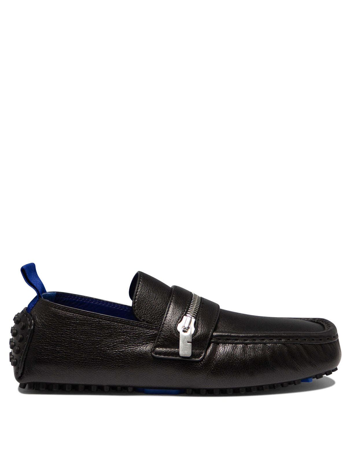 BURBERRY Stylish Men's Black Laced Up Shoes for 2024 Season