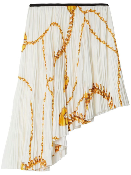 BURBERRY Chic Mini Pleated Skirt