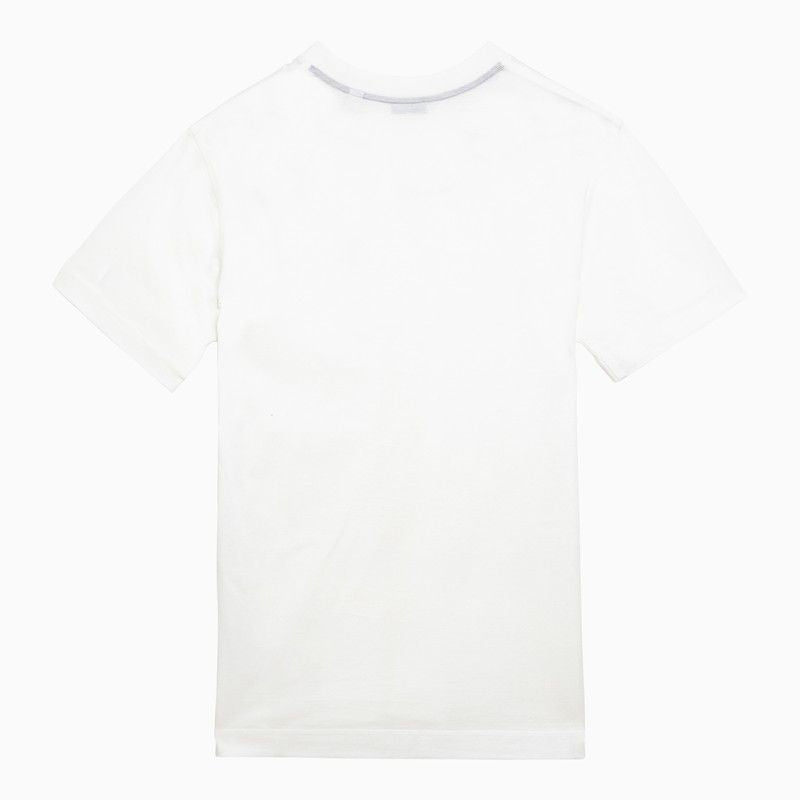 BURBERRY Salt White Classic Cotton Tee