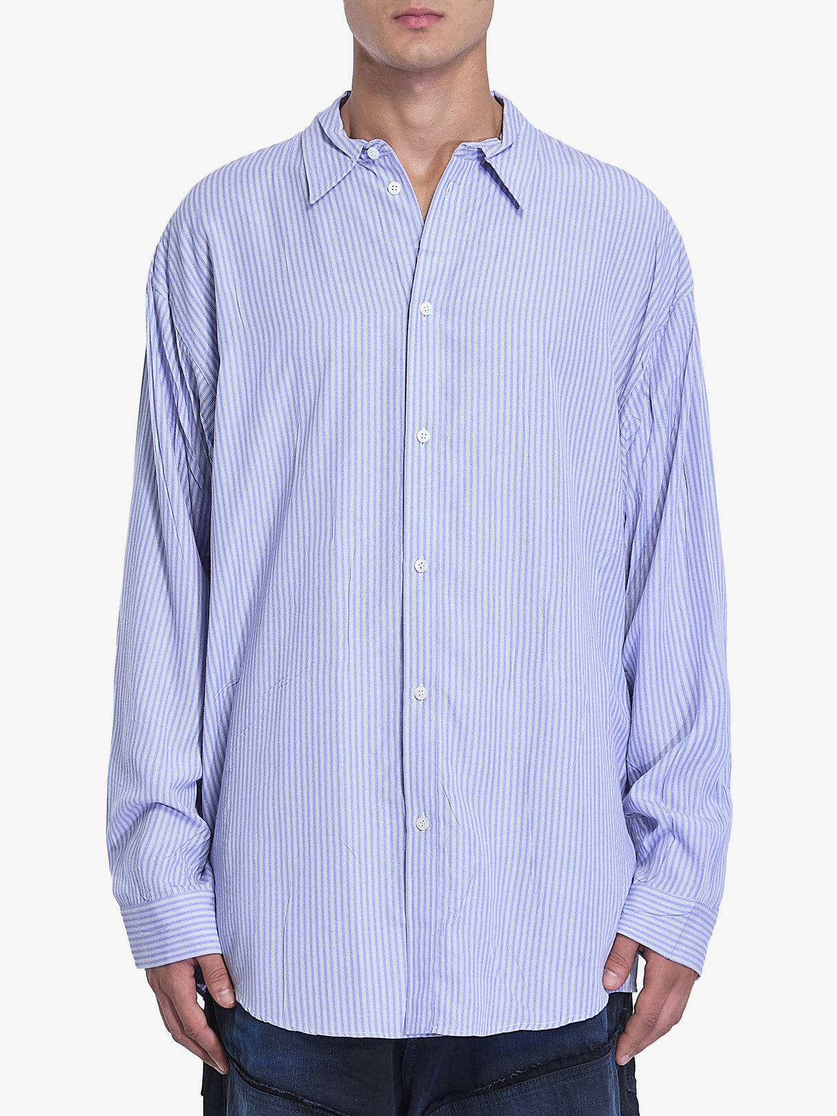 BALENCIAGA Oversized Fluid Shirt for Men