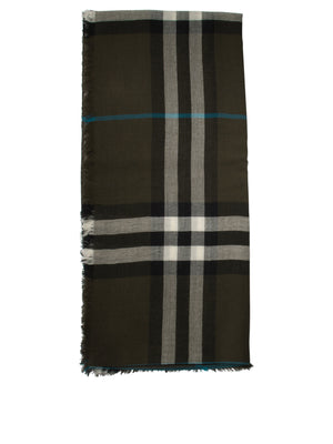 BURBERRY Classic Check Wool Scarf 90x200 cm