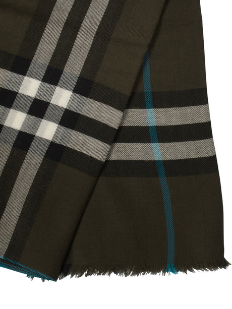 BURBERRY Classic Check Wool Scarf 90x200 cm