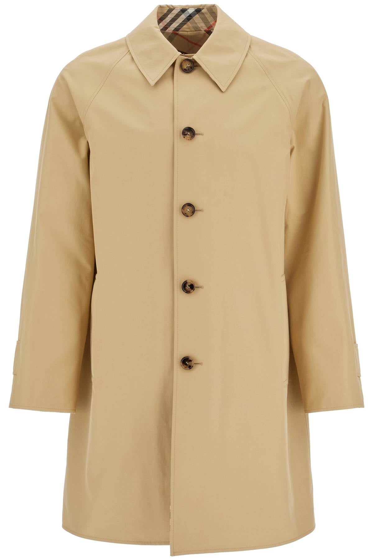 BURBERRY Reversible Cotton Gabardine Car Jacket