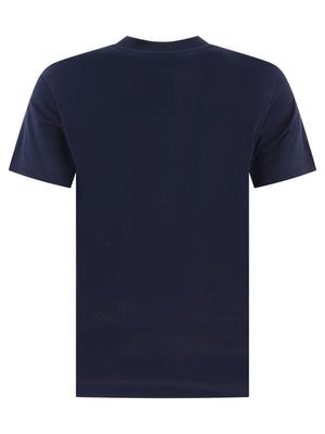 BURBERRY Classic Blue Cotton Tee