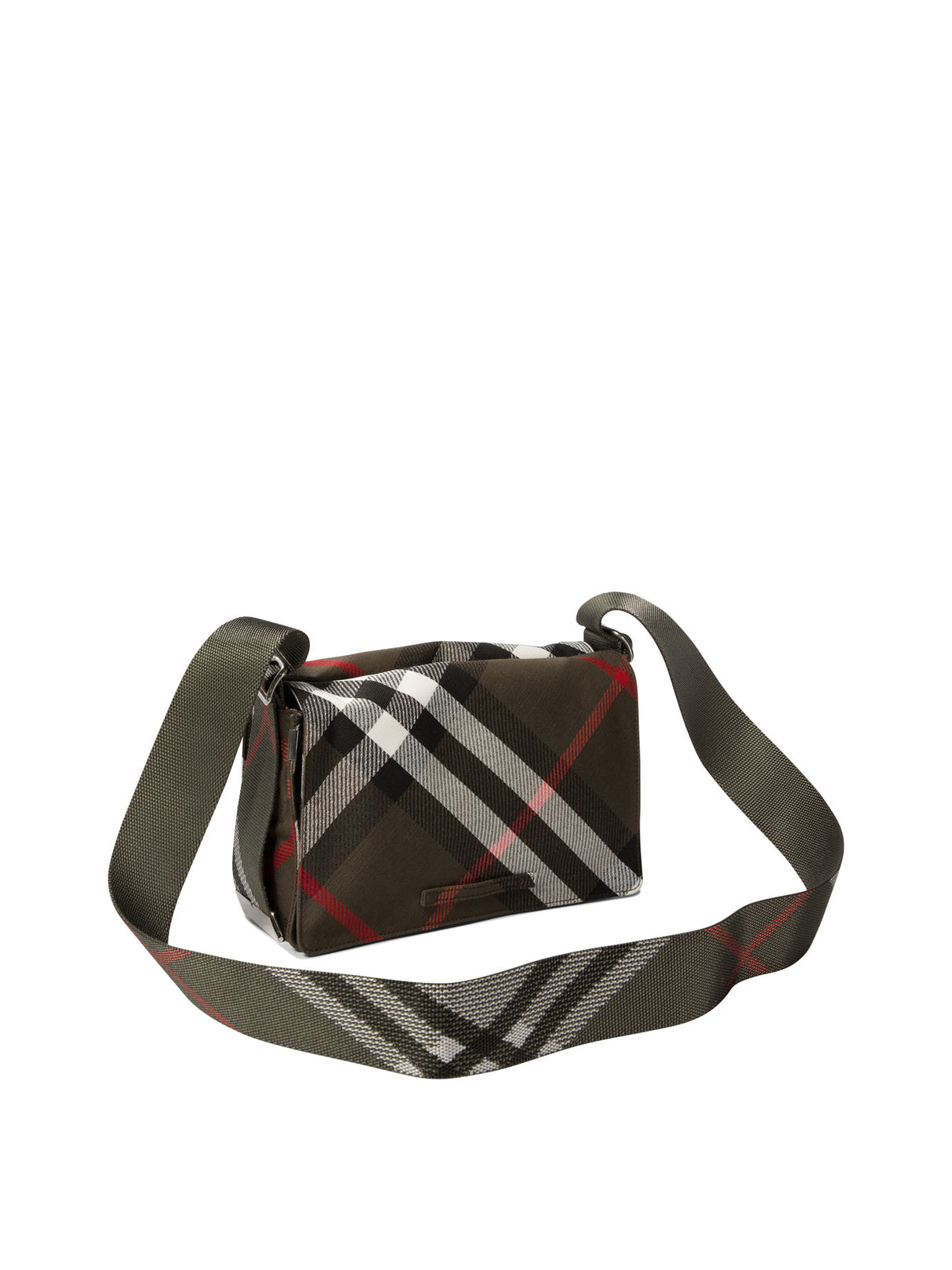 BURBERRY Checkered Trench-Inspired Mini Handbag