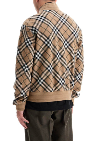 BURBERRY Vintage Check Zip-Up Jacket for Men - Fall/Winter 2024