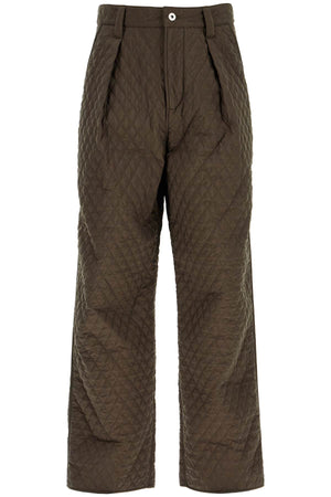 BURBERRY Quilted Nylon Oversized Trousers