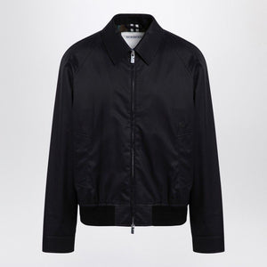 BURBERRY Classic Black Harrington Jacket for Men