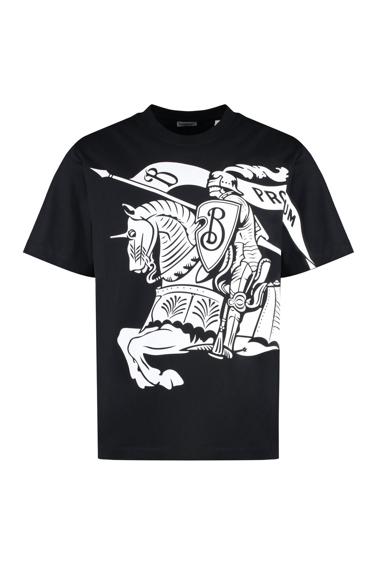 Men's FW24 Black T-Shirt by Burberry