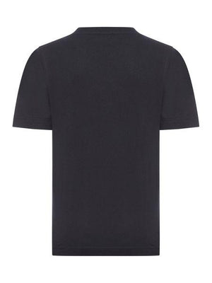 BURBERRY Lightweight Cotton Signature Equestrian Print T-Shirt