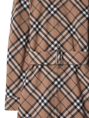 BURBERRY Multicolor Tweed Mini Dress