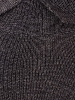 BURBERRY Elegant High-Neck Wool Sweater