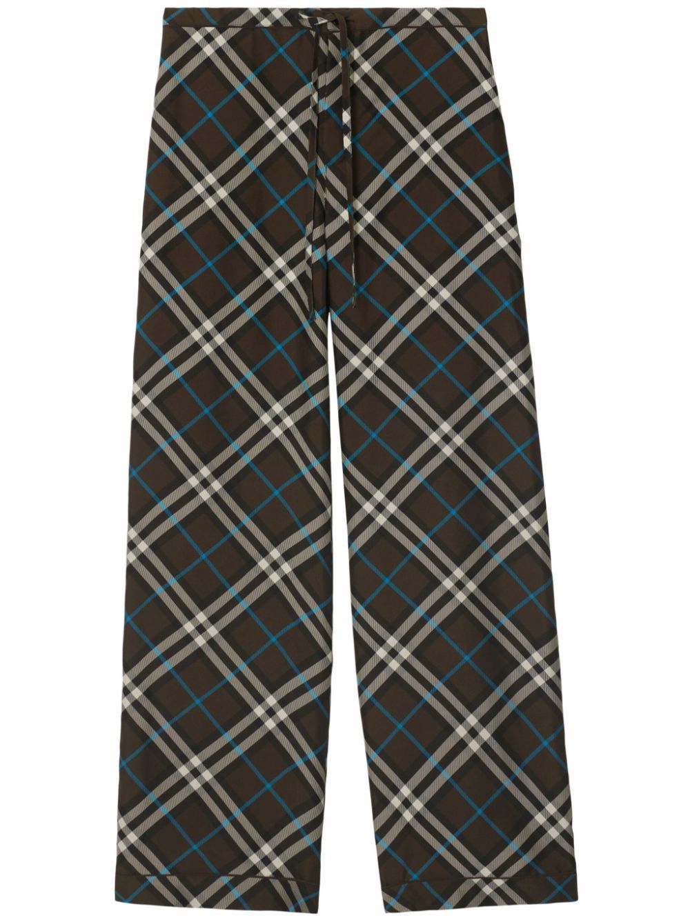 BURBERRY Chic Checkered Pants for Women