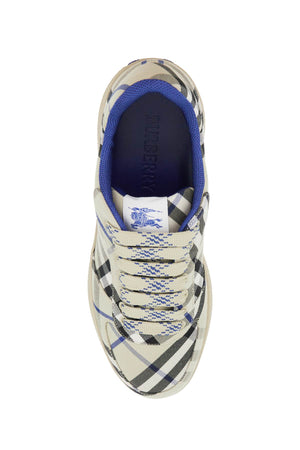 BURBERRY Classic Check Print Sneakers for Men