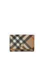 BURBERRY Checkered Mini Wallet