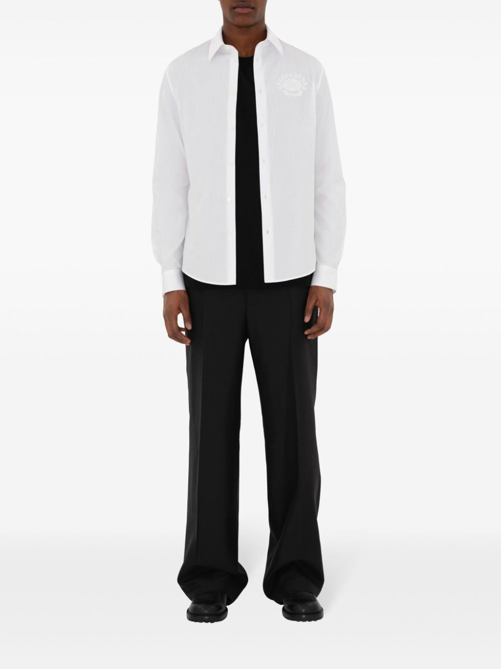 BURBERRY Contemporary Salt Cotton Shirt