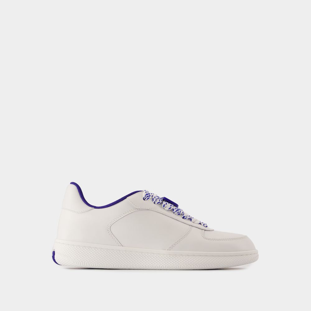 BURBERRY Terrace Mini Leather Sneakers for Women