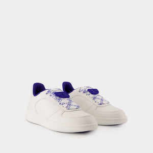 BURBERRY Terrace Mini Leather Sneakers for Women