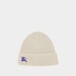 BURBERRY Unisex Cashmere Beanie Hat for Fall 2024