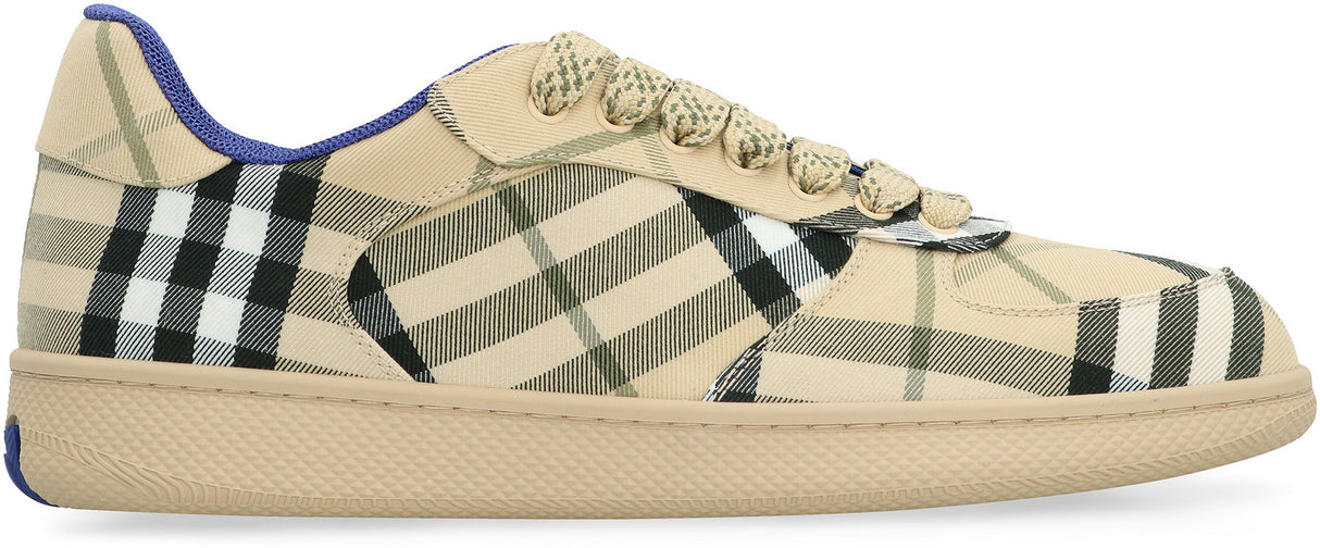 BURBERRY Checked Sneaker for Men