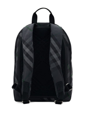 BURBERRY Heritage Charcoal Mini Backpack for Men