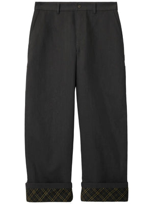 BURBERRY Mode Men's Cotton Trousers for Fall 2024