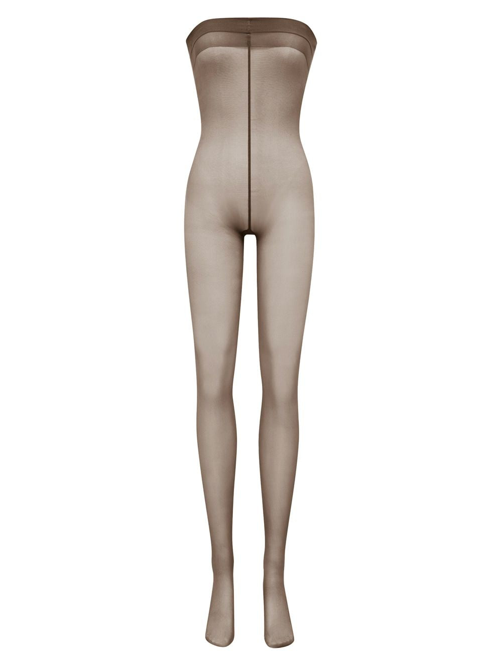 SAINT LAURENT Classic Strapless Jumpsuit Tights for Women